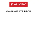 Allview Viva H1003 LTE PRO/1 User Manual preview