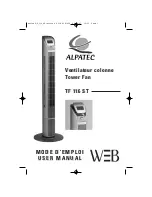 Preview for 1 page of ALPATEC TF 116 ST User Manual