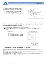 Preview for 20 page of Alpego CAYMAN CA Series Use And Maintenance Manual