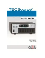 Alpes Lasers TC-3 User Manual preview