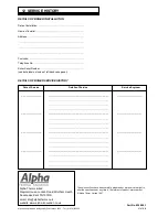 Preview for 44 page of Alpha Alpha 240XE Installation And Servicing Instructions