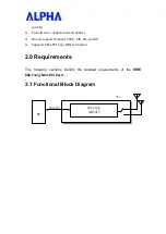 Preview for 8 page of Alpha WMP-D16SN Installation Manual