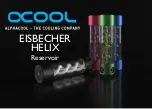 Preview for 1 page of Alphacool Eisbeher Helix Reservoir Manual