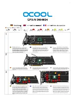 Preview for 1 page of Alphacool NexXxoS GPX Instruction Manual