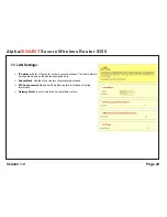 Preview for 24 page of AlphaShield Alpha Secure Wireless Router 8350 User Manual