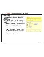 Preview for 27 page of AlphaShield Alpha Secure Wireless Router 8350 User Manual