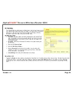 Preview for 30 page of AlphaShield Alpha Secure Wireless Router 8350 User Manual