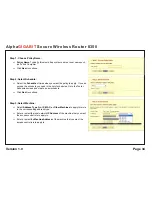Preview for 34 page of AlphaShield Alpha Secure Wireless Router 8350 User Manual