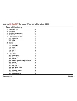 Preview for 2 page of AlphaShield AlphaGIGABIT 8400 User Manual