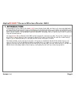 Preview for 5 page of AlphaShield AlphaGIGABIT 8400 User Manual