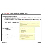 Preview for 14 page of AlphaShield Gigabit 8800 User Manual