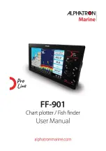 Alphatron Marine Pro Line FF-901 User Manual preview