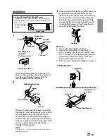 Preview for 23 page of Alpine CDE-9801R Owner'S Manual