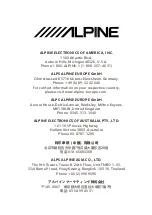 Preview for 18 page of Alpine HDS-990 Quick Reference Manual