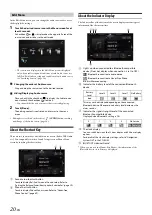 Preview for 20 page of Alpine INE-W987A Owner'S Manual