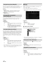 Preview for 40 page of Alpine INE-W987A Owner'S Manual