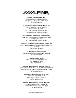 Preview for 21 page of Alpine TCS-V430A Owner'S Manual