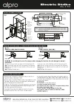 Preview for 2 page of alpro Electric Strike AL112BS Quick Start Manual