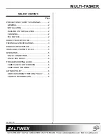 Preview for 2 page of Altinex 12-Slot Multi-Tasker Enclosure MT100-108 User Manual