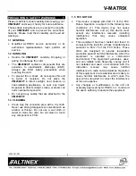 Preview for 3 page of Altinex 400-0387-003 User Manual