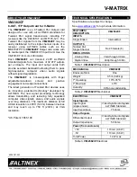 Preview for 4 page of Altinex 400-0387-003 User Manual