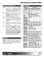 Preview for 7 page of Altinex Cat-5 Computer Video Receiver DA1921SX User Manual