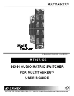 Altinex MT107-103 User Manual preview