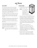 Preview for 3 page of Alto-Shaam 1000-SK/III Installation Operation & Maintenance