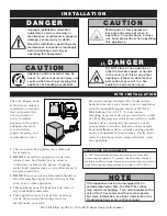 Preview for 5 page of Alto-Shaam 1000-SK/III Installation Operation & Maintenance