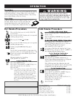 Preview for 22 page of Alto-Shaam 1000-SK/III Installation Operation & Maintenance