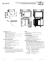 Preview for 2 page of Alto-Shaam ASC-4E Series Specification Sheet