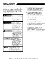 Preview for 3 page of Alto-Shaam CC-72/BKR Installation Operation & Maintenance