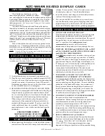 Preview for 2 page of Alto-Shaam TY-30 Operation And Care Manual