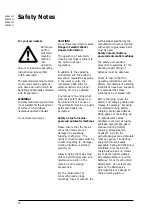 Preview for 5 page of Alto SSB 400 W Operating Instructions Manual