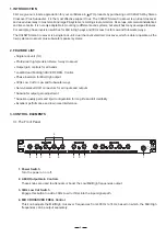 Preview for 5 page of Alto X34SW User Manual