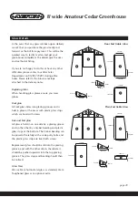 Preview for 29 page of Alton Amateur 8'0" x 10'6" Assembly Instructions Manual