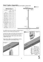 Preview for 11 page of Alton DURHAM PORCH HB Instruction Manual