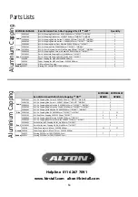 Preview for 64 page of Alton DURHAM PORCH HB Instruction Manual