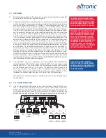 Preview for 2 page of Altronic DE-3000+ Series Operating Instructions Manual