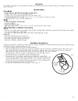 Preview for 2 page of Altronix THN2 Installation Manual