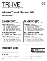 Altronix Trove3M3V Kit Series Installation Manual preview