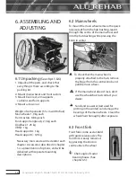 Preview for 16 page of Alu Rehab Netti III HD User Manual