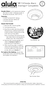 Alula RE114 Quick Start Manual preview