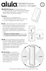 Preview for 1 page of Alula RE606M Quick Start Manual