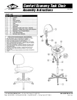 Preview for 1 page of Alvin Comfort Economy CH277 Assembly Instructions