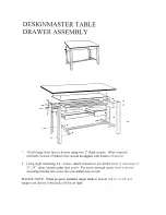 Alvin DesignMaster Assembly Instructions preview