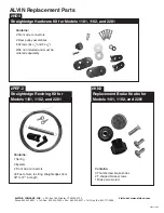 Preview for 4 page of Alvin Parallel Straightedge 1101 Assembly Instructions