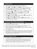 Preview for 2 page of Alvin Pavillon Pedestal Assembly Instructions