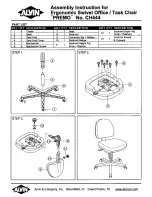 Preview for 1 page of Alvin PREMO CH444 Assembly Instructions