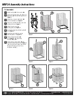 Preview for 2 page of Alvin WRF34 Assembly Instructions